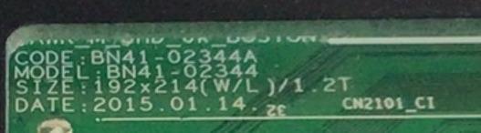 MAIN PARA TV SAMSUNG / NUMERO DE PARTE BN94-08215T / BN41-02344A / BN97-09265A / BN9408215T / PANEL CY-GJ060HGSV1H / MODELO UN60JU6500 / UN60JU6500FXZA HD01 - Imagen 4